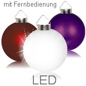 LED-Weihnachtskugeln